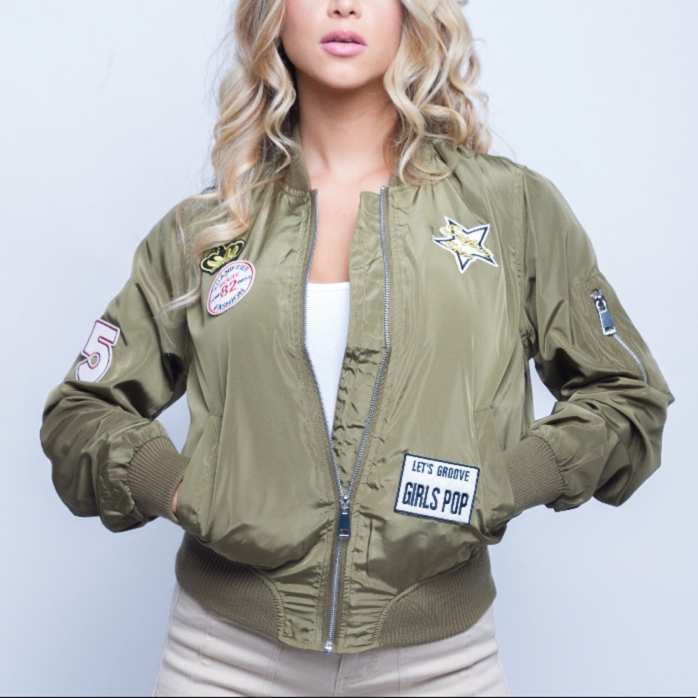 “Estelle” Bomber Jacket
